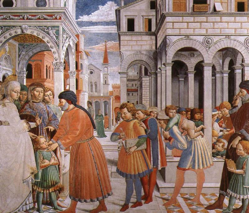 Benozzo Gozzoli Scenes From the Life of St.Augustine